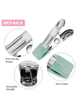 20Pcs Clothes Pegs Stainless Steel Laundry Pegs Clothes Pins for Socks and Underwear and Food and Sealing and Photos - view 3