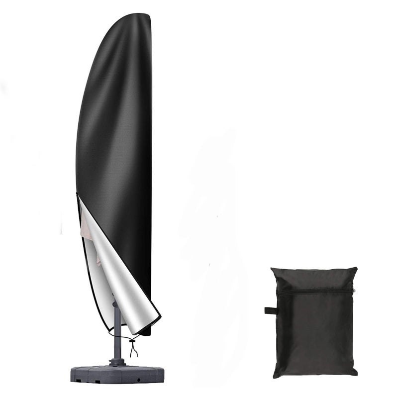 Outdoor Umbrella Cover 210D Oxford Cloth - Weatherproof UV Protection Cover for Patio Garden Outdoor Use - Image 1