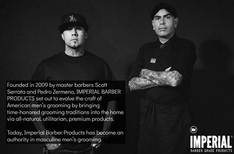 Imperial Barber Travel Assortment/Gift Set Men's Traveling Hair Style -Classic, Fiber, Gel & Blacktop Pomade, Matte Pomade Paste, Freeform Cream, Comb - Image 5