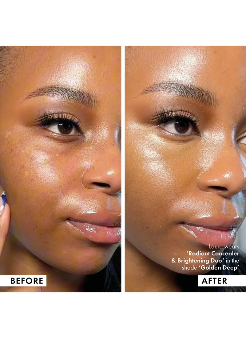 ICONIC LONDON Radiant Concealer And Brightening Duo - Golden Deep
