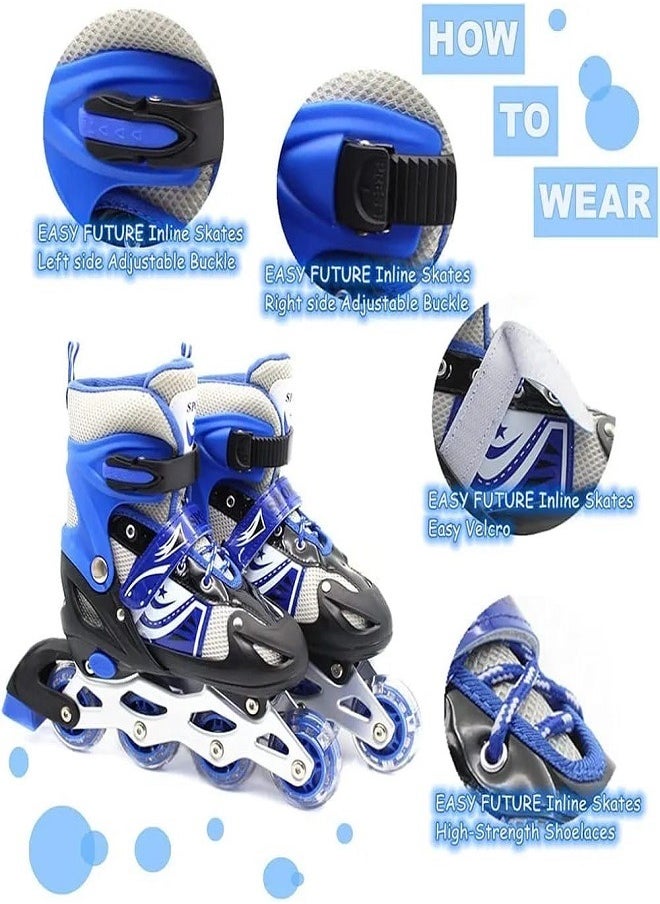 ماركة غير محددة Roller Wheel with Flashing Colored Wheels For Kids Size 31-34 Model  - Image 3