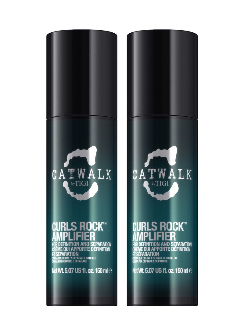 Bed Head Tigi Bed Head Tigi Curls Rock Amplifier for Definition and Seperation Cream-2 Pack  - Image 1