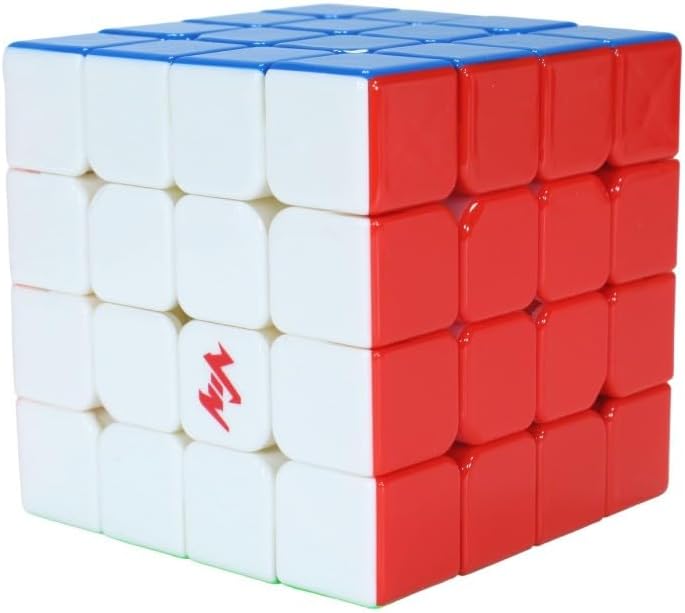 CuberSpeed Cuberspeed Vin Cube 4x4 UV Coated 4x4x4 Magnetic Stickerless Speed Cube VinCube 4x4 Stickerless UV Coated Professional Stickerless UV Cube Puzzle UVCoated Edition  - Image 1