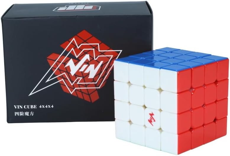 CuberSpeed Cuberspeed Vin Cube 4x4 UV Coated 4x4x4 Magnetic Stickerless Speed Cube VinCube 4x4 Stickerless UV Coated Professional Stickerless UV Cube Puzzle UVCoated Edition  - Image 4