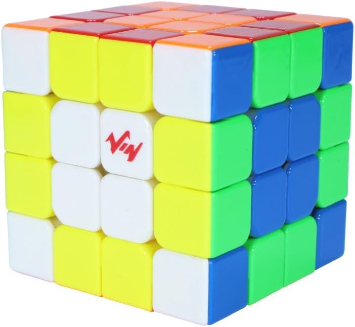 CuberSpeed Cuberspeed Vin Cube 4x4 UV Coated 4x4x4 Magnetic Stickerless Speed Cube VinCube 4x4 Stickerless UV Coated Professional Stickerless UV Cube Puzzle UVCoated Edition  - Image 3