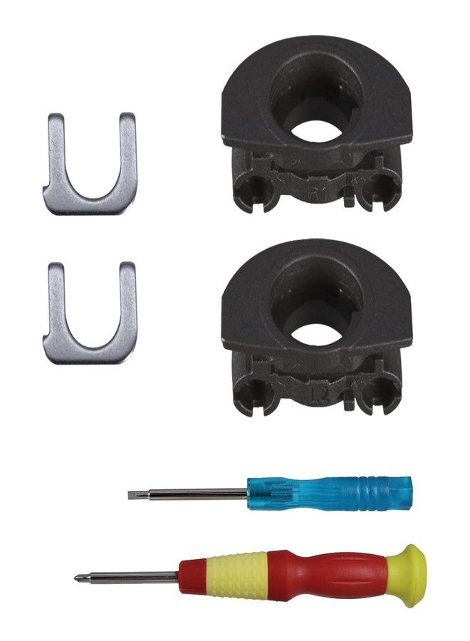 Adhiper WH-1000XM4 Hinge Swivels + U Shaped Metal Hinge Lock Grove Replacement for Sony WH-1000XM4 Headphone,Replacement Parts Accessories Hinge Spins(Black) - Image 1