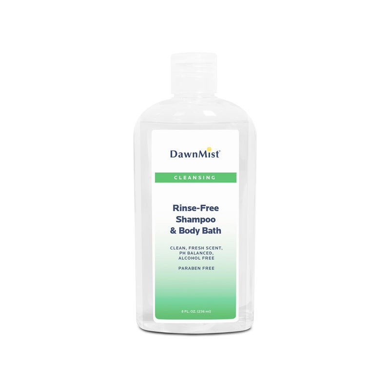 Dawn Mist RinseFree Shampoo and Body Bath 2 8 oz Bottles