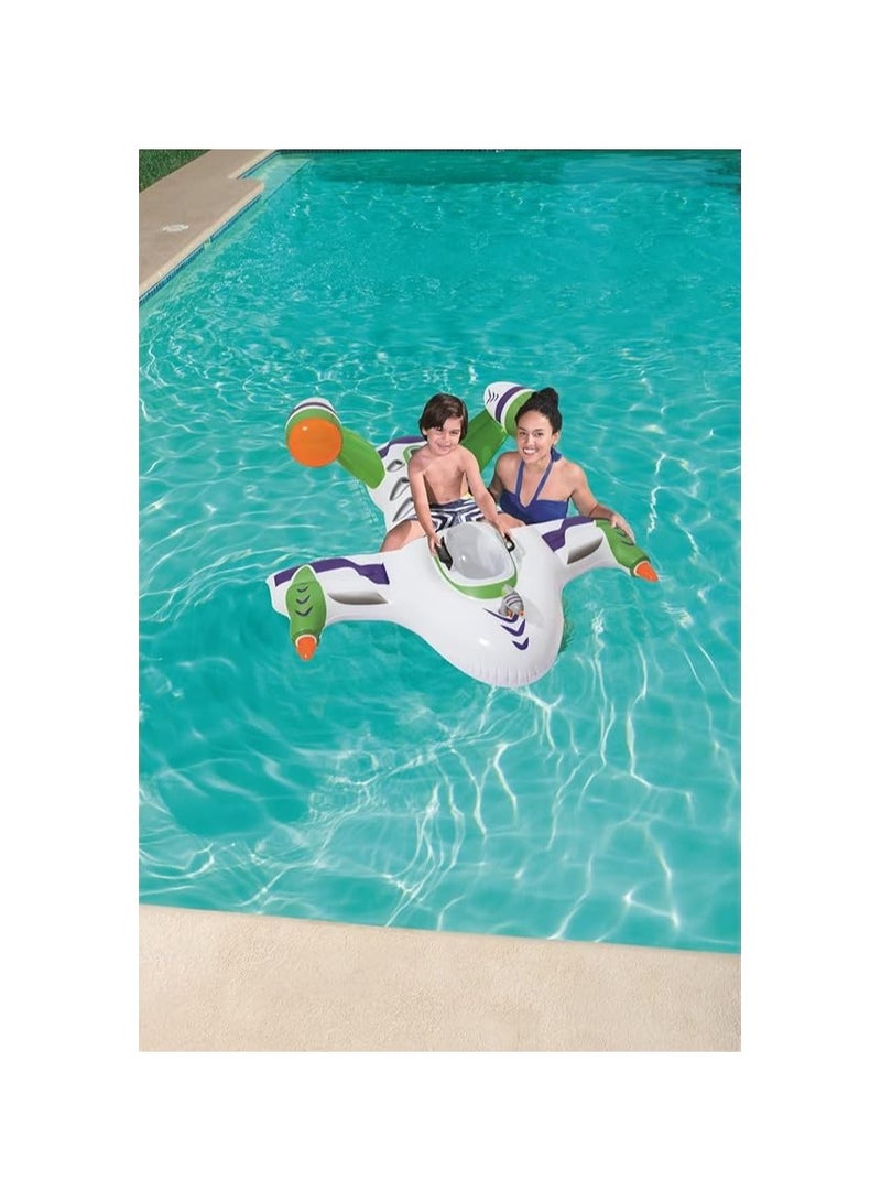 Bestway Inflatable Seaplane with Water Pistol – Fun Ride-On Pool Float for Kids, Perfect for Summer Water Play - Image 2