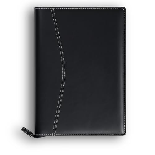 SPS Portfolio Multipurpose Leatherette Professional Black File Folders for Certificates, Documents Holder, Document Bag, Portfolio, Executive File Legal Size Documents Holder with 20 Leafs - Image 4