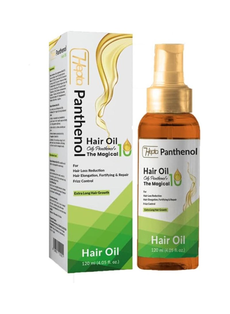 HEPTA Panthenol Hair Oil 120ml
