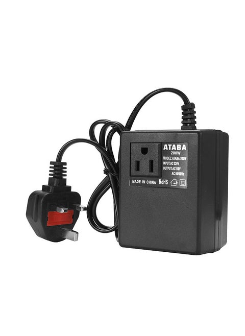 Intelligent Efficient Household 200W AC 220V To 110V Step Down Transformer Voltage Converter Travel Power Adapter