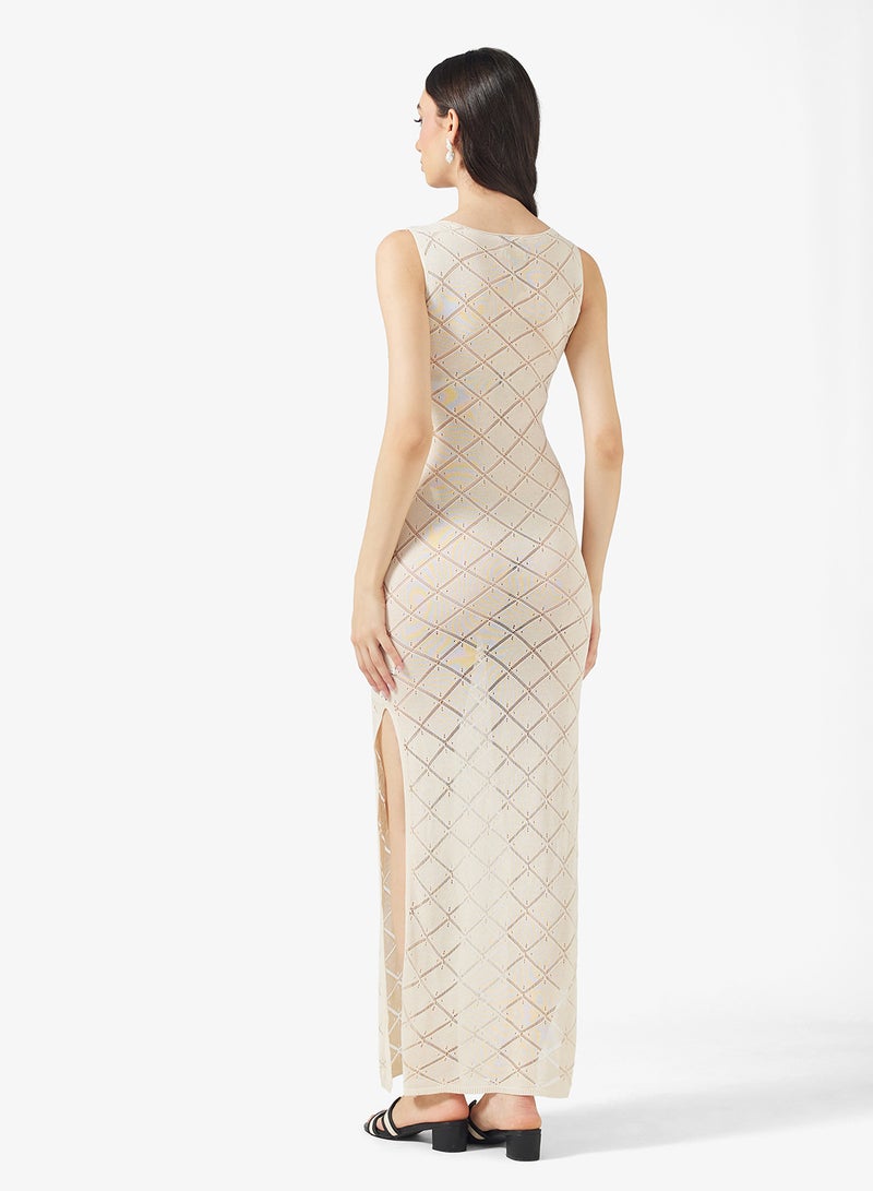 ELLA Crochet Beach Dress - Image 2