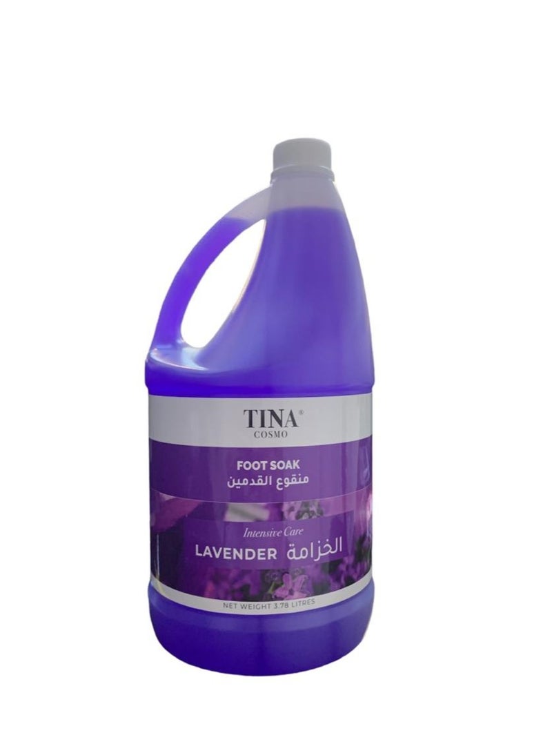 Tina Cosmo Intensive Care Foot Soak Lavender 3.78Liters