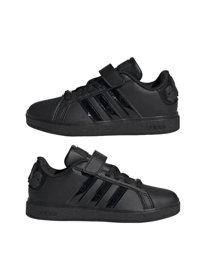 adidas حذاء رياضي Star Wars Grand Court 2.0 El C أسود للأطفال 10K