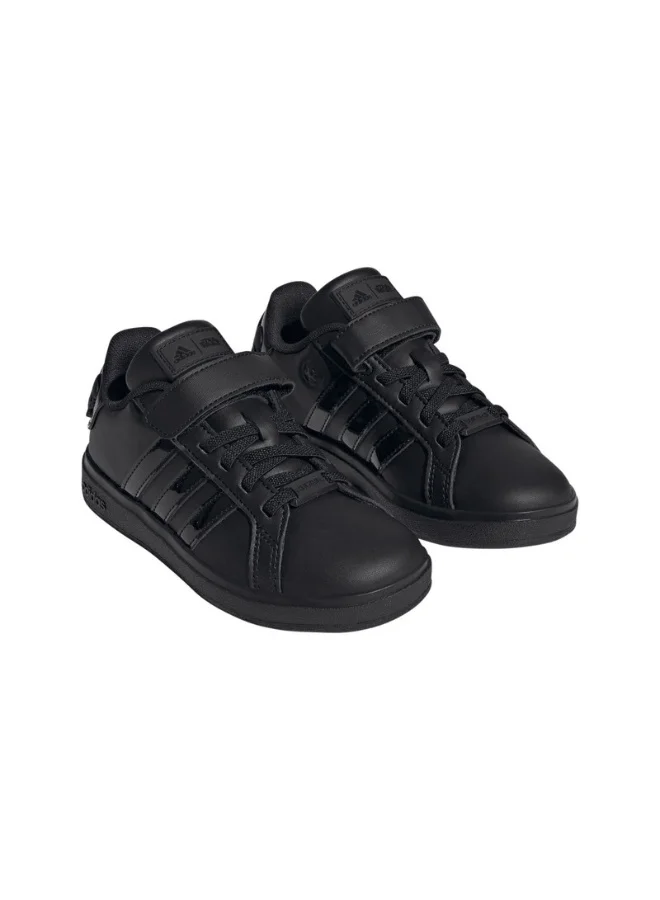 Adidas Adidas Star Wars Grand Court 2.0 El C Black Sportswear Shoes For Kids 10K