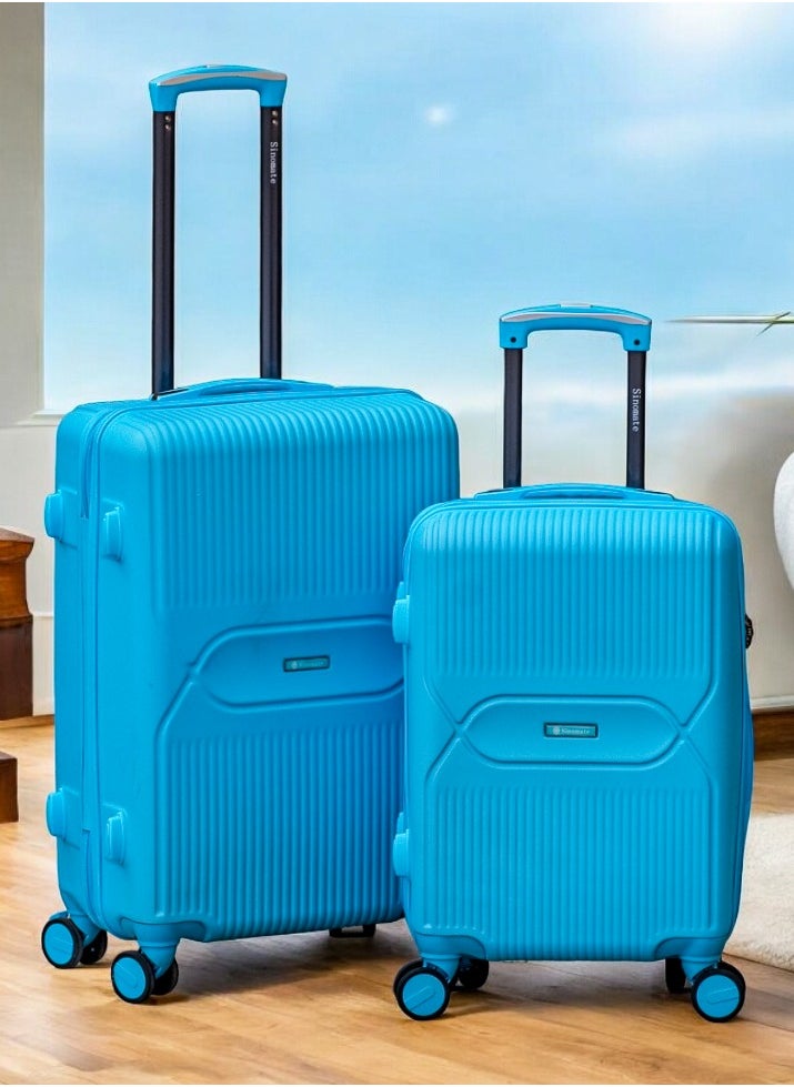 ZAAPPY - Lightweight 24 Inch (20-25 Kg) ABS Hardside Spinner Wheel Luggage 360 Movement With Wheel Lock System, Combination Lock,Trolley For Business Travel - Image 1