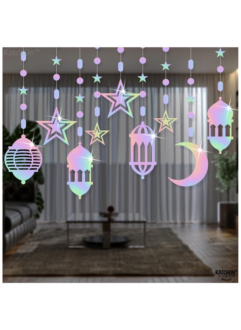 كاتشون مجموعة ديكورات رمضان المعلقة للمنزل، عبوة من 18 قطعة  - Image 3