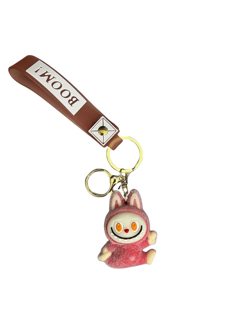 BOOM! Labubu Small 3-Piece Keychain Set – Cute Mini Character Accessories - Image 4