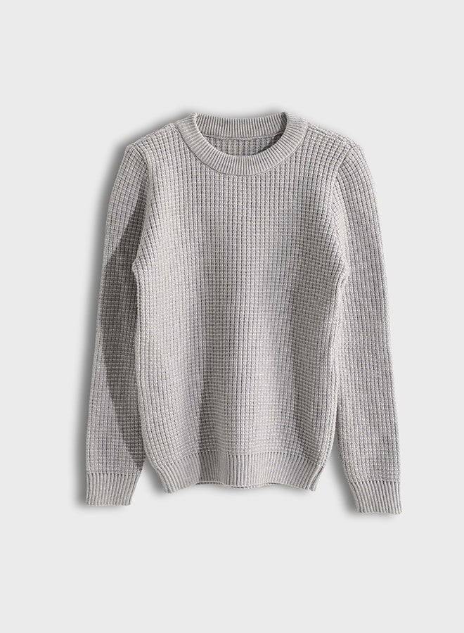 Red Circle Kids Unisex Bucklet Round Neck - Image 1