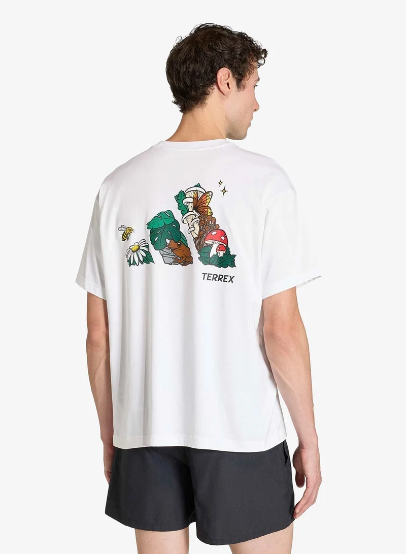 Adidas Terrex Nature Logo Graphic T-Shirt