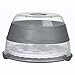 PREPWORKS Progressive International BCC-1GY Prepworks Collapsible Cupcake Carrier, Gray - Image 2