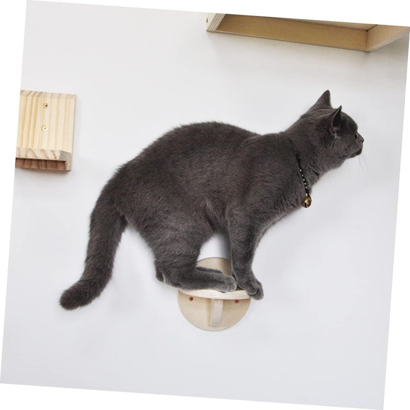 Toyvian Hanging Cat Climbing Ladder Jumping Platform for Indoor Cats Durable Pet Climbing Frame Space Saving Cat Furniture for Active Play and Exploration - Image 4