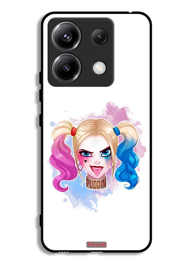 Tolwak Xiaomi Redmi Note 13 Pro 5G Protective Case Cover Harley Quinn Art - Image 1
