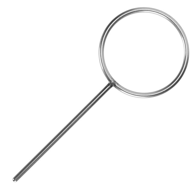 Laboratory Stainless Steel Support Ring Sturdy Corrosion Resistant Laboratory Experiment120mm / 4.7in - Image 1