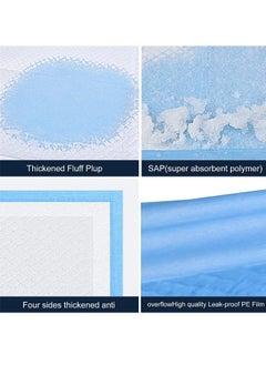 Vividorad Pet Training Pads for Dogs and Puppies Super Absorbent & Leak-Proof & Quick Dry Puppy Pads Pet Training Pads Disposable Puppy Pads for Puppies Cats Rabbits Pet Pee  - Image 5