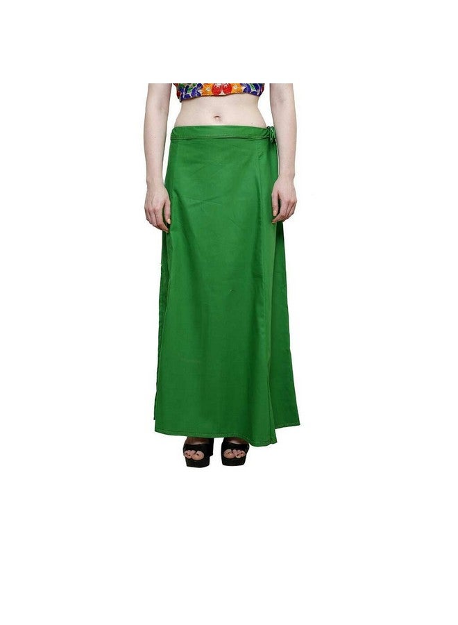 EFASHIONS Women's Cotton Inskirt Saree Petticoats Combo (Pack of 5) Red, Black, Green, Sky Blue and Yellow (Free Size) - Image 2