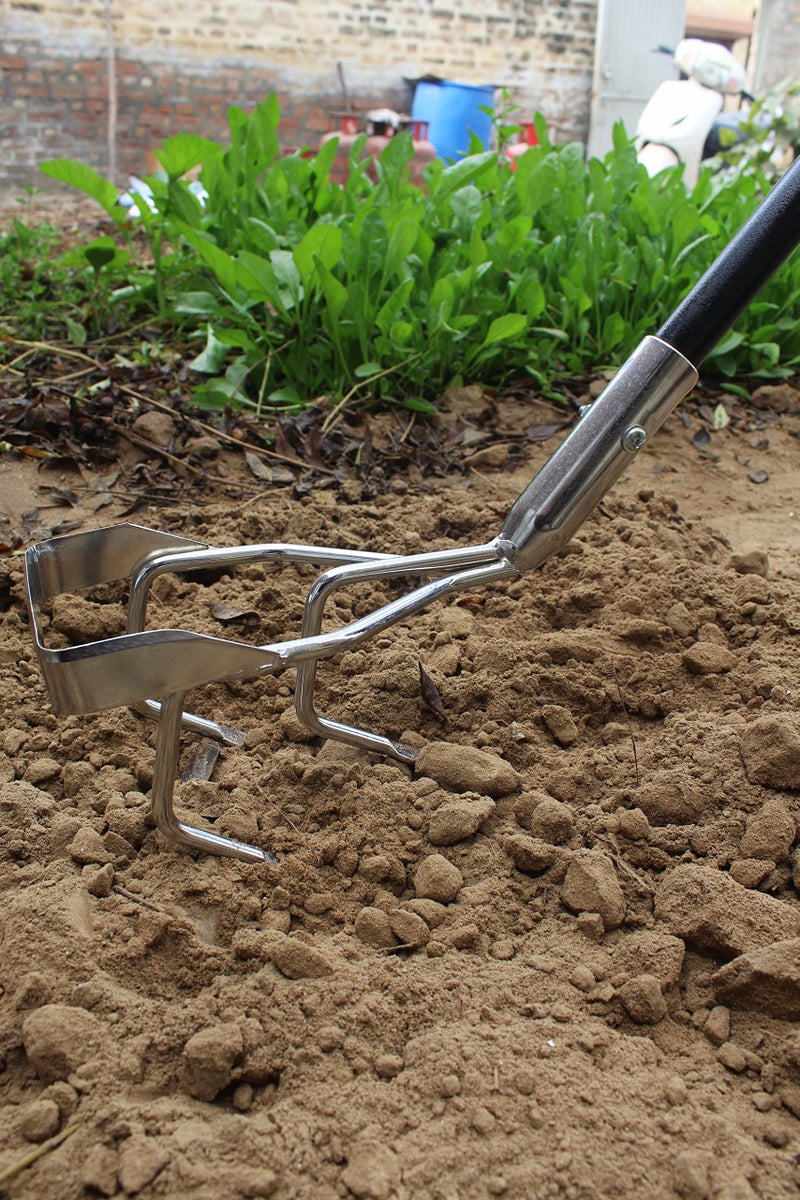 RedBuild 2 in 1 Culti-Weeder with Handle 4 Foot | Garden Hoes | Rust Proof | Hand Weeder for Gardening | Agriculture Tools for Farming - Image 4