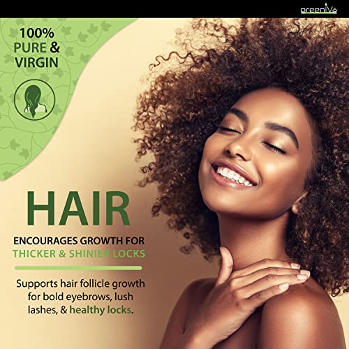 GreenIVe Organically Grown Jamaican Black Castor Oil JBCO 100% Pure Glass Bottle Cold Pressed Amazin Results (4 Ounce) - Image 5