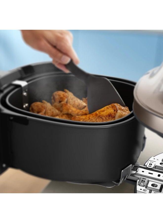 Philips Airfryer 5000 Series 7.2L with Steam and Rail (NA547/07) 7.2 L 2000 W NA547/07 black - Image 3