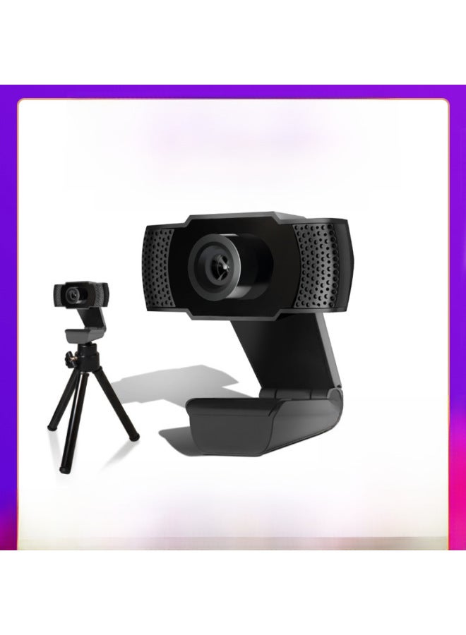 USB Computer Camera Microphone Integrated Desktop Notebook HD 1080p Online Class Live Conference Professional Wholesale-Color:K61(1080P) With Neutral English Color Box - Image 2