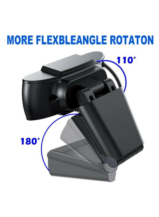 USB Computer Camera Microphone Integrated Desktop Notebook HD 1080p Online Class Live Conference Professional Wholesale-Color:K61(1080P) With Neutral English Color Box - Image 5