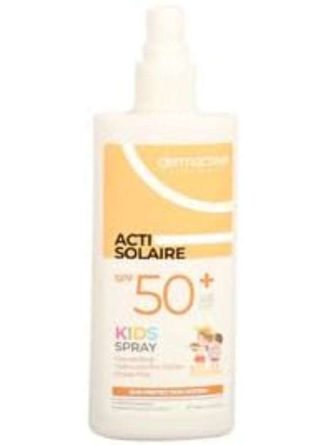 DERMACTIVE Acti-Solaire Kids Spray SPF50+ – 125ml | High Sun Protection, Water-Resistant, Gentle Formula for Sensitive Skin