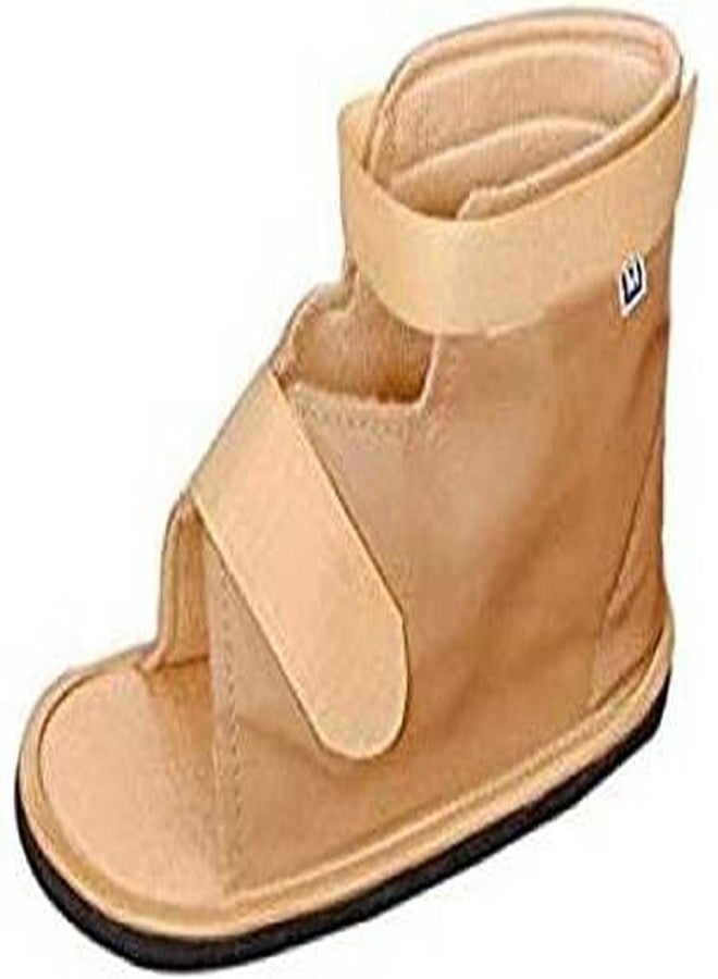 Medtrix Cast Shoe Foot Support Pain Relief Foot Support (Beige) (L) - Image 1