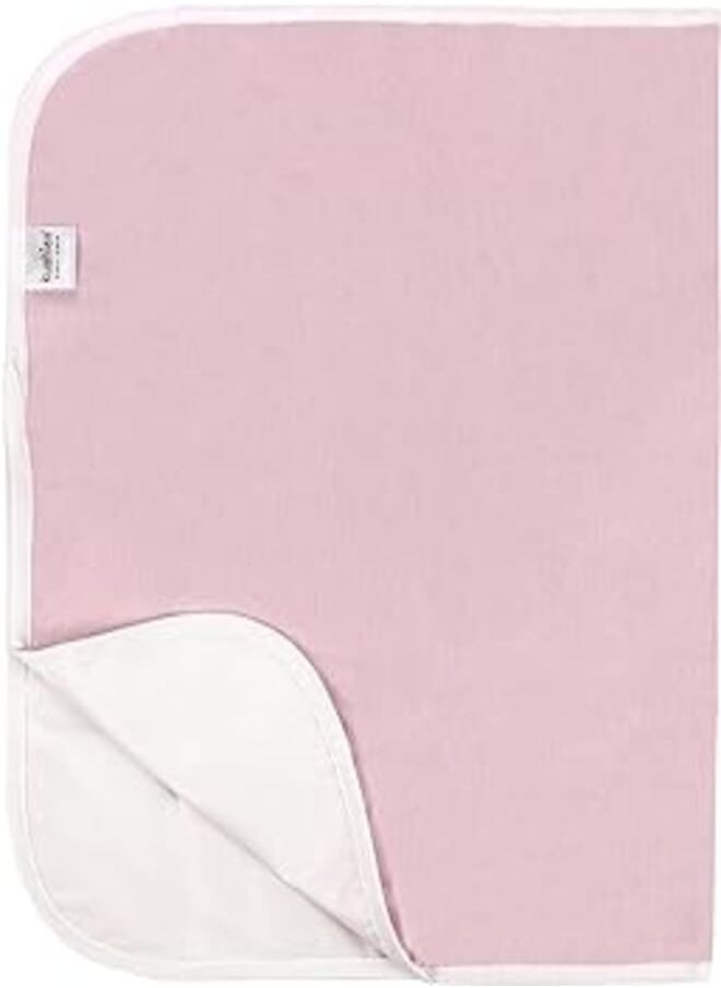 Kushies Kushies Deluxe Waterproof Changing Pad Liners - 20 x 30 inches Baby Changing Table Liners - Baby Changing Pads - Diaper Changing Flat Liner Pad Waterproof Portable (Pink) 
