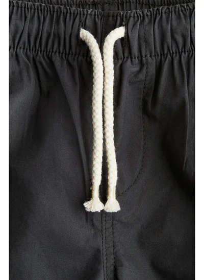 H&M Cotton poplin joggers
