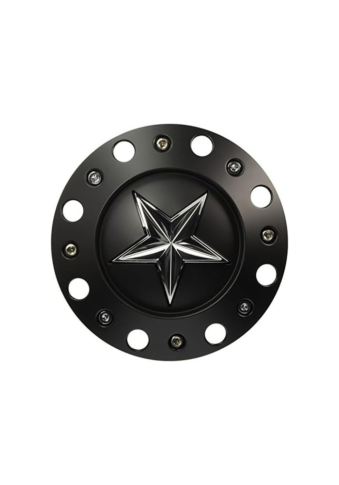 Wheel Pros XD Series Black Center Cap 1001775B - Image 2