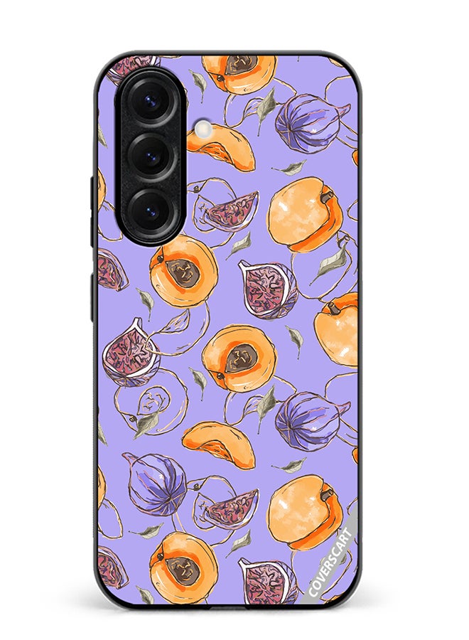 VR CREATIVE Protective Case Cover For Samsung Galaxy S25 Louryxappricot Design Multicolour