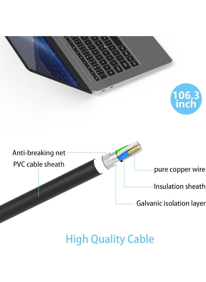 Zexen 65W Laptop Charger for HP Pavilion 11 13 15, Envy 13 15 17 C0008 EliteBook, Spectre, Chromebook 11 14 G3 G4, ProBook, Stream, 250 G6, 255 G7 and More (4.5 X 3mm) Blue Tip - Image 5