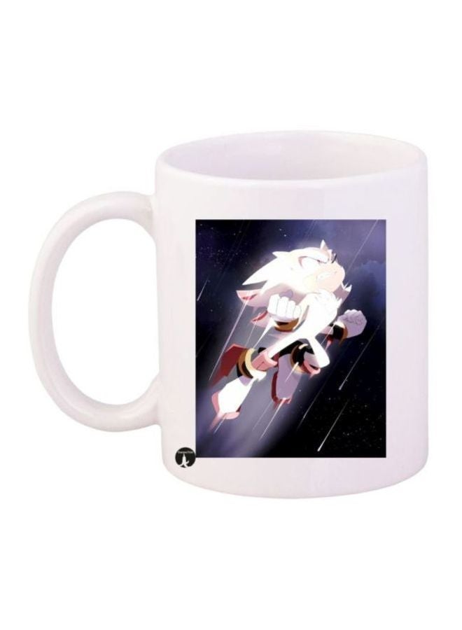 RYN Sonic Printed Mug White/Blue/Black