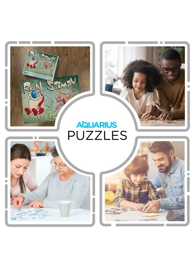 Aquarius Aquarius Ren & Stimpy 500 Piece Jigsaw Puzzle  - Image 4