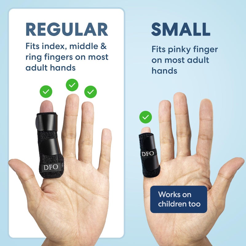 Dr. Frederick's Original Trigger Finger Splint - 2 ct - Mallet Splint & Braces for Arthritis, Injury, & Sprain - Fits Index, Middle, & Ring Fingers - Adjustable for All-Day Comfort - Doctor-Developed - Image 5