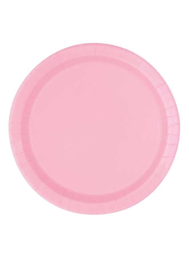 Unique Lovely Pink 9" Plates - Image 1