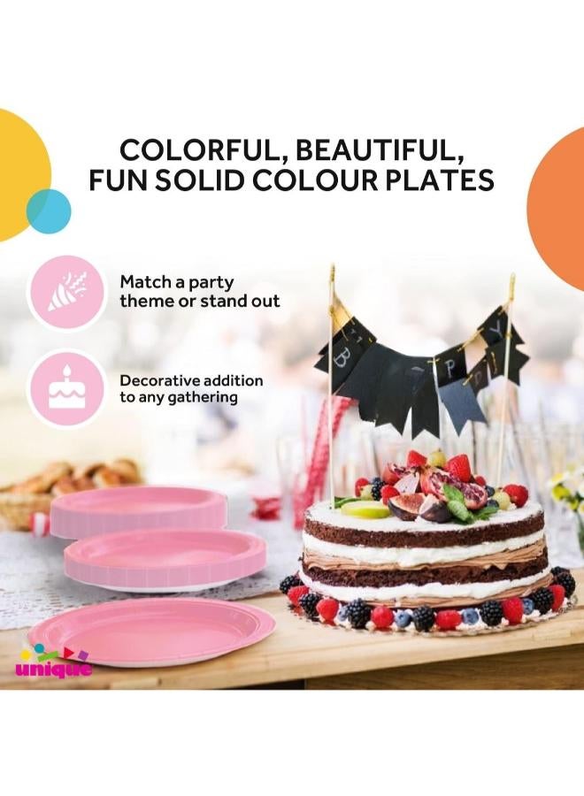 Unique Lovely Pink 9" Plates - Image 3