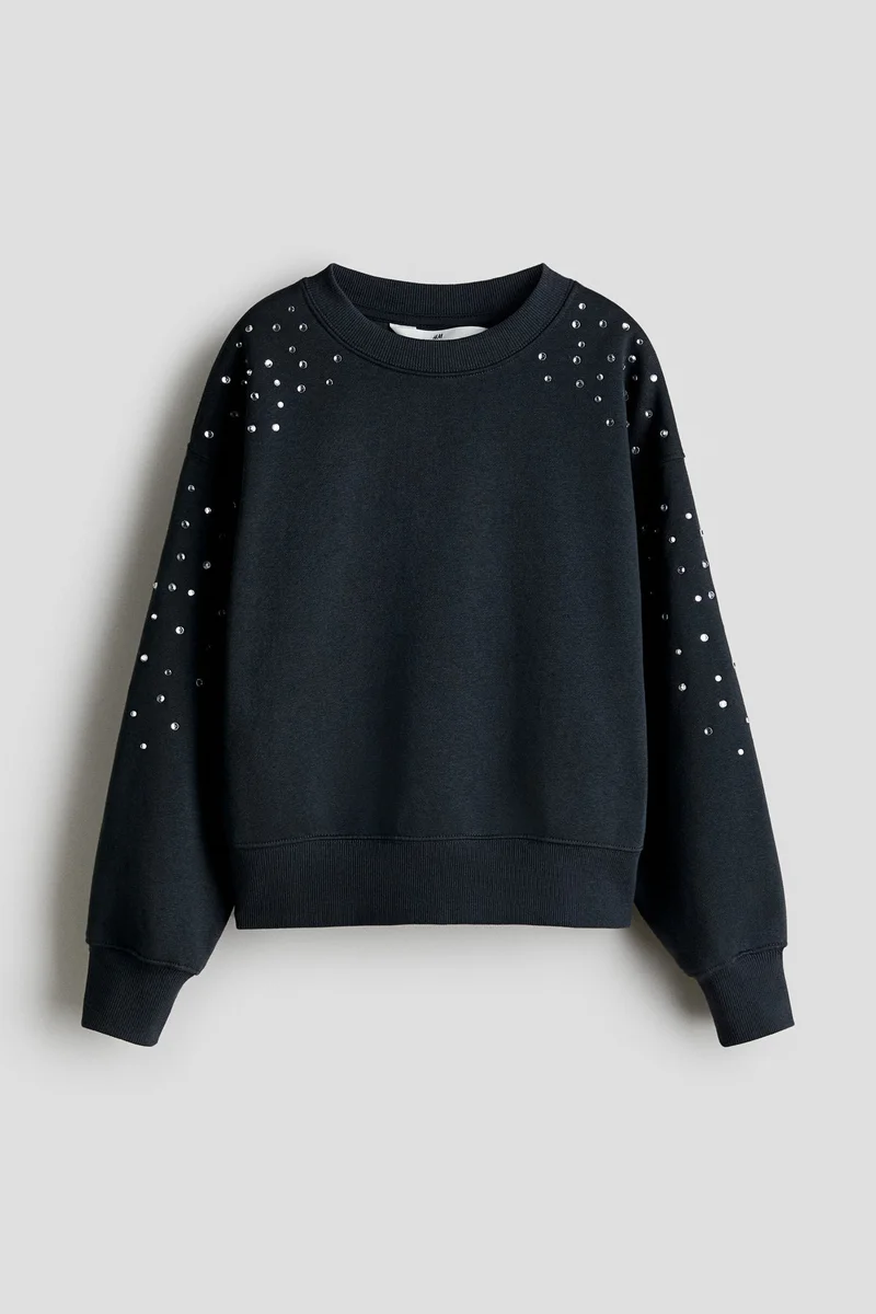 H&M Embellished sweatshirt