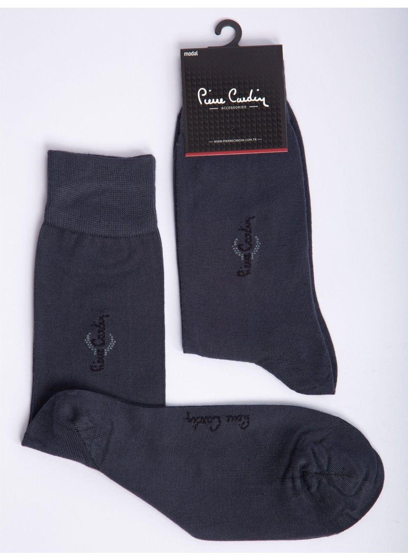 pierre cardin Modal 6-Pack Men's Colored Long Classic Ankle Socks Code 291-PC Black 