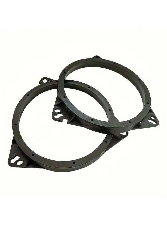 6 5 Inch Speaker Mounting Kit Non Destructive Installation Gasket Washer Two Pack - Image 1